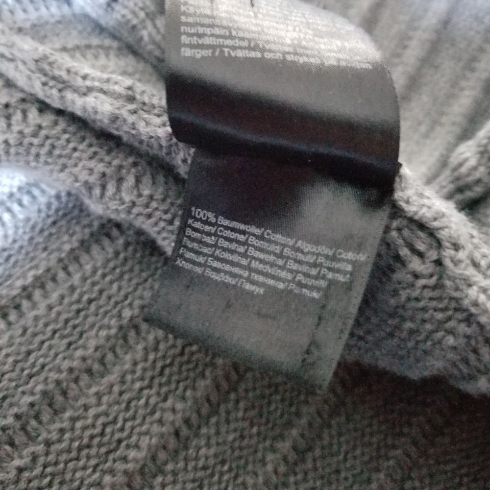 G Comma Knitted Cardigan Gray Size 4 - Picture 6 of 6